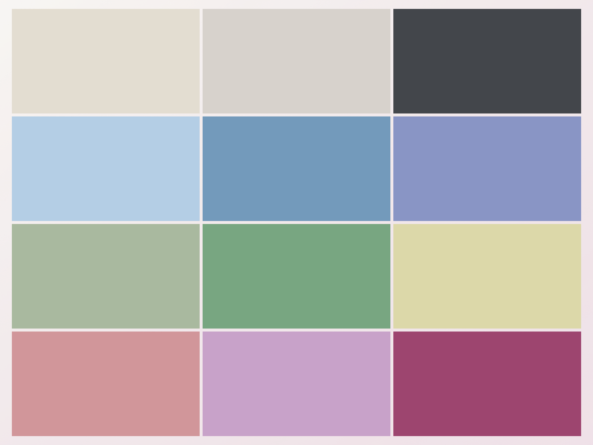 Soft Summer color palette